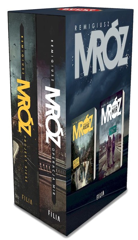 okładka Pakiet: Projekt Riese / Operacja Mir książka | Remigiusz Mróz