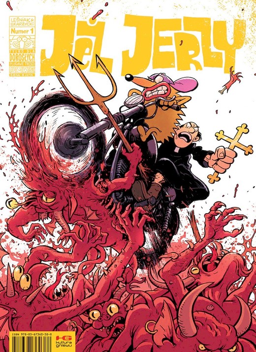 okładka Jeż Jerzy no.1 książka