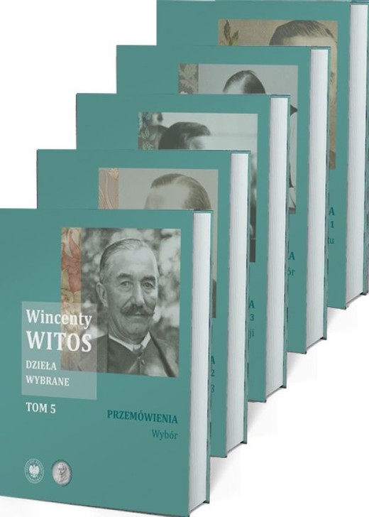 okładka Wincenty Witos Dzieła wybrane Tom 1-5 książka | Wincenty Witos