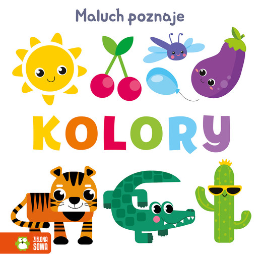 okładka Maluch poznaje Kolory książka