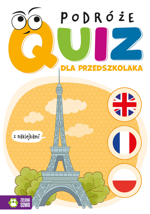 okładka Quiz dla przedszkolaka Podróże książka