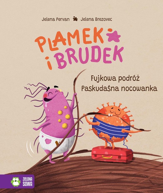 okładka Plamek i Brudek Fujkowa podróż/Paskudaśna nocowanka książka | Jelena Pervan