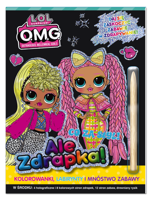 okładka L.O.L. Surprise! Ale zdrapka! Część 2 książka