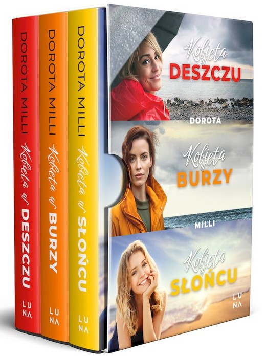 okładka Saga nadmorska Pakiet książka | Dorota Milli