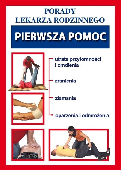 okładka Pierwsza pomoc Porady Lekarza Rodzinnego 176 książka