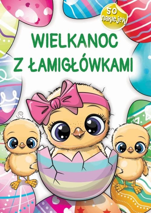 okładka Wielkanoc z łamigłówkami książka