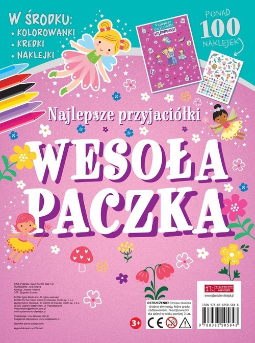 okładka Wesoła paczka. Najlepsze przyjaciółki książka