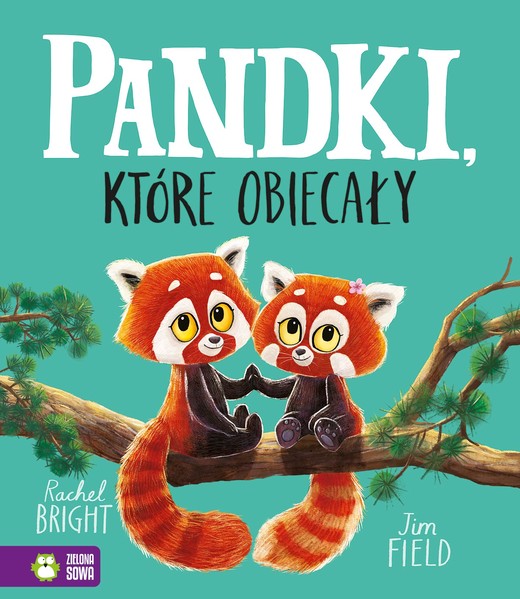 okładka Pandki, które obiecały książka | Rachel Bright