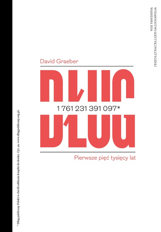 okładka Dług Pierwsze pięć tysięcy lat książka | David Graeber