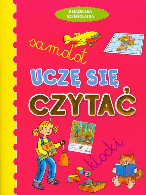 okładka Uczę się czytać Książeczka sześciolatka książka | Anna Wiśniewska