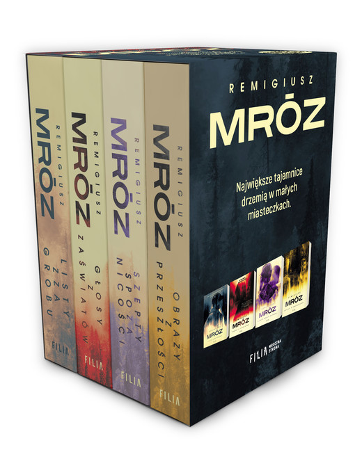 okładka Listy zza grobu / Głosy z zaświatów / Szepty spoza nicości / Obrazy z przeszłości Pakiet książka | Remigiusz Mróz