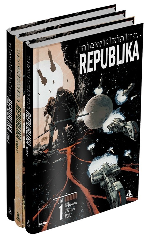 okładka Niewidzialna Republika Tom1-3 Pakiet książka | Corinna Bechko, Hardman Gabriel