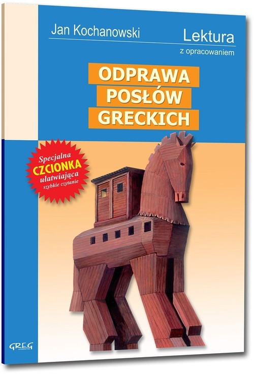 okładka Odprawa posłów greckich Wydanie z opracowaniem książka | Jan Kochanowski