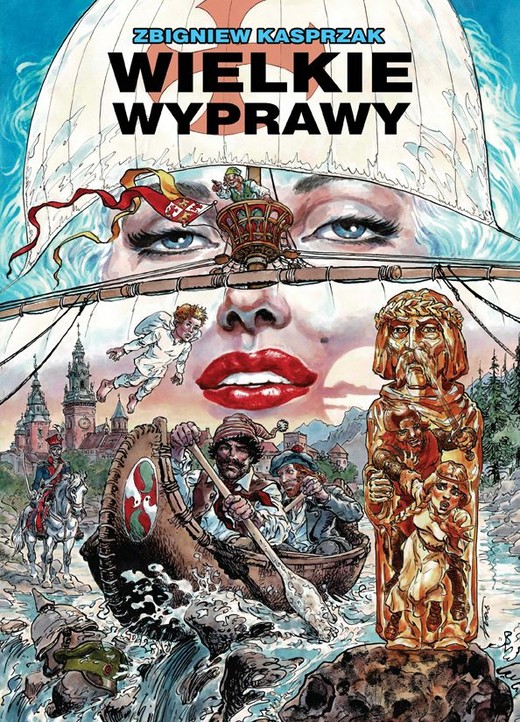 okładka Klasyka Polskiego Komiksu. Wielkie wyprawy książka