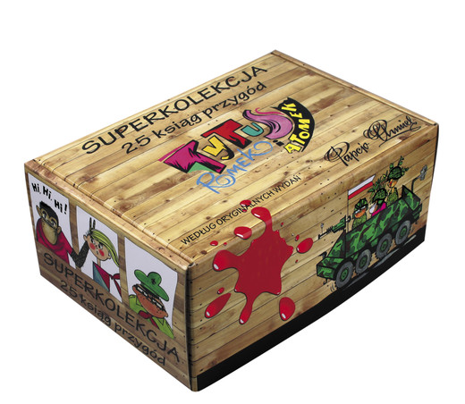 okładka Tytus, Romek i A'Tomek kolekcja 25 ksiąg książka | Henryk Chmielewski (Papcio Chmiel)