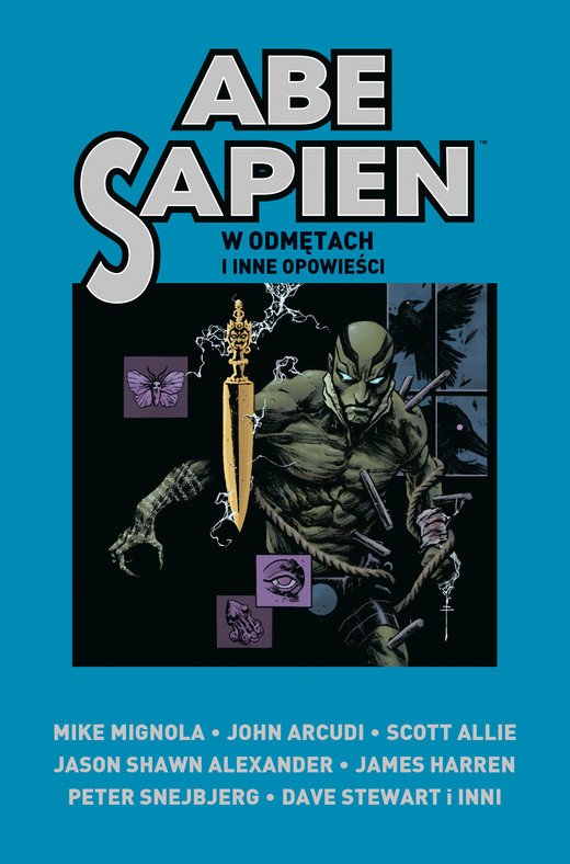 okładka Abe Sapien W odmętach i inne opowieści Tom 3 książka