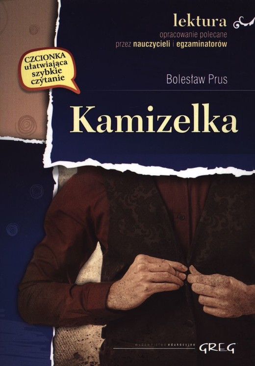 okładka Kamizelka Lektura z opracowaniem książka | Bolesław Prus