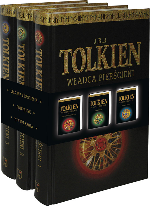 okładka Władca Pierścieni Tom 1-3 książka | J.R.R. Tolkien