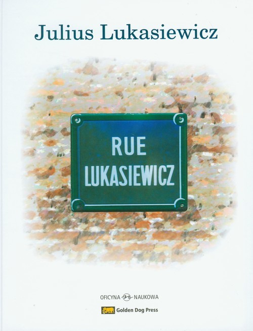 okładka Rue Lukasiewicz z płytą CD książka