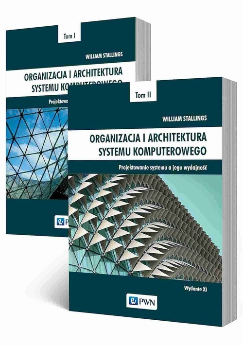 okładka Organizacja i architektura systemu komputerowego Tom 1/2 książka