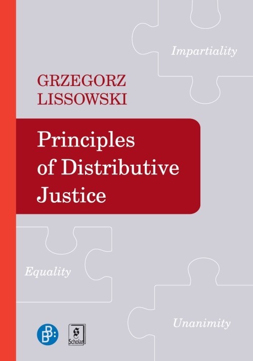 okładka Principles of Didtributive Justice książka | Grzegorz Lissowski