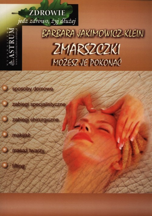 okładka Zmarszczki Możesz je pokonać książka | Barbara Jakimowicz-Klein