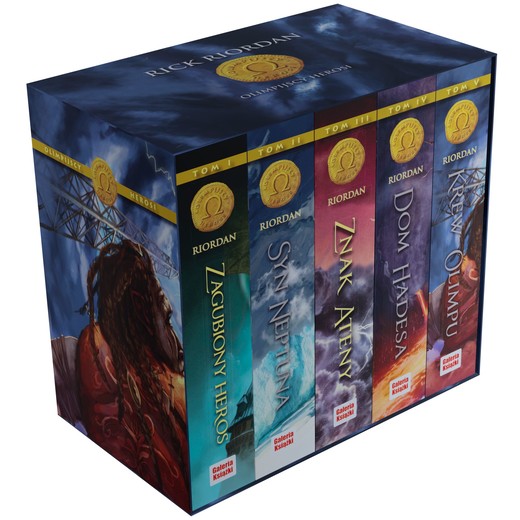 okładka Pakiet Olimpijscy herosi książka | Rick Riordan