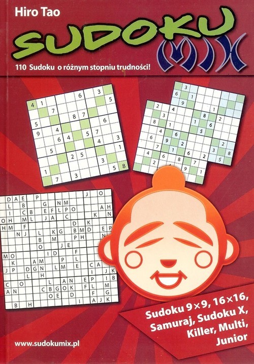 okładka Sudoku Mix 110 sudoku o różnym stopniu trudności książka