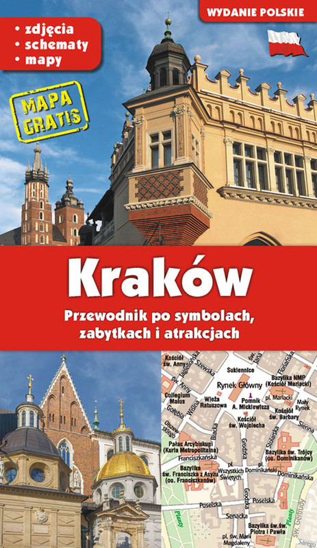 okładka KRAKÓW. Przewodnik po symbolach, zabytkach i atrakcjach książka