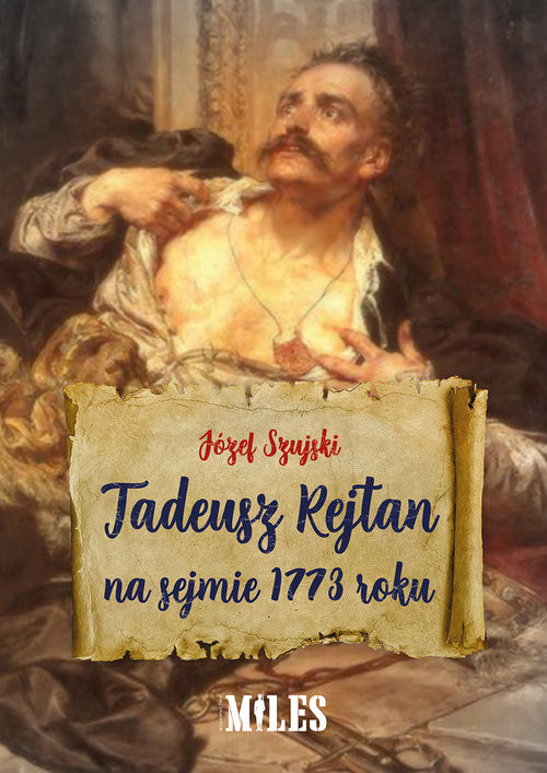 okładka Tadeusz Rejtan na sejmie 1773 roku książka