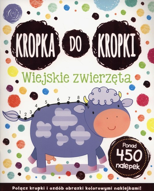okładka Kropka do kropki Wiejskie zwierzęta książka