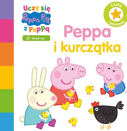 okładka Peppa i kurczątka. Świnka Peppa. Uczę się z Peppą książka