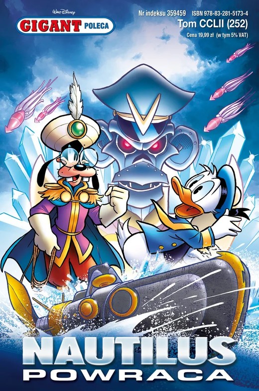 okładka Nautilus powraca. Gigant Poleca. Tom 252 (3/2024) książka