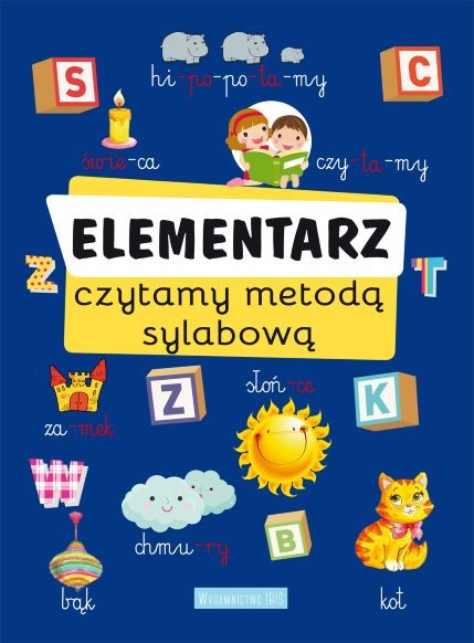 okładka Elementarz czytamy metodą sylabową książka | Opracowanie zbiorowe