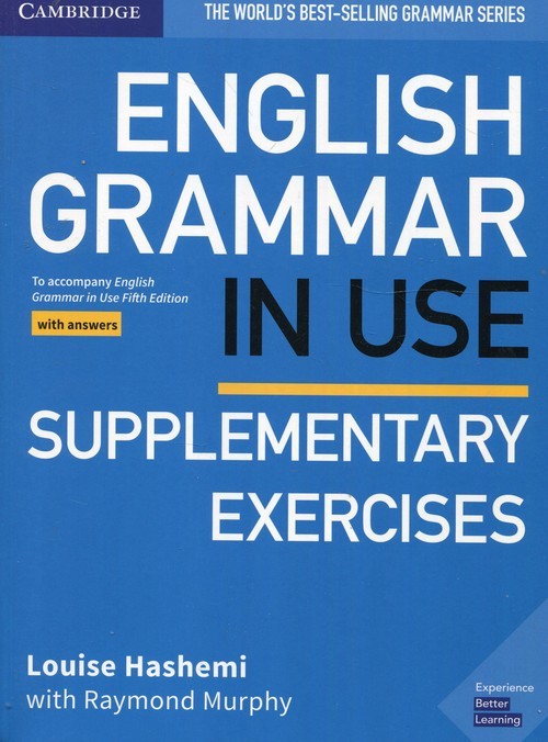 okładka English Grammar in Use Supplementary Exercises Book with Answers książka | Louise Hashemi