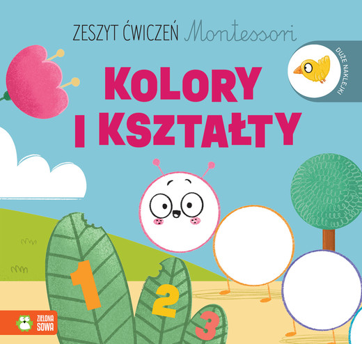 okładka Kolory i kształty. Zeszyt ćwiczeń Montessori książka