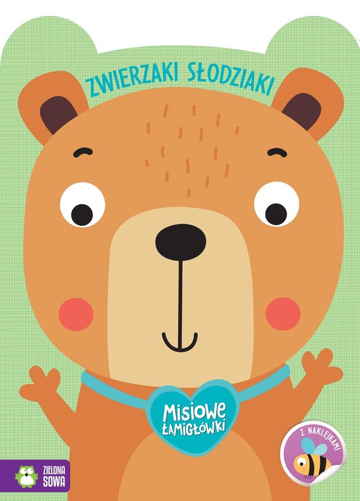 okładka Misiowe łamigłówki. Zwierzaki słodziaki książka