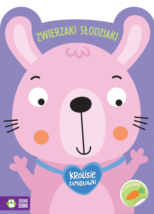 okładka Królisie łamigłówki. Zwierzaki słodziaki książka