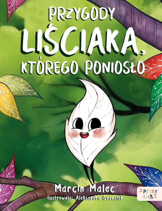 okładka Przygody Liściaka, którego poniosło książka