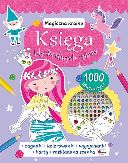 okładka Magiczna kraina. Księga błyskotliwych zabaw książka