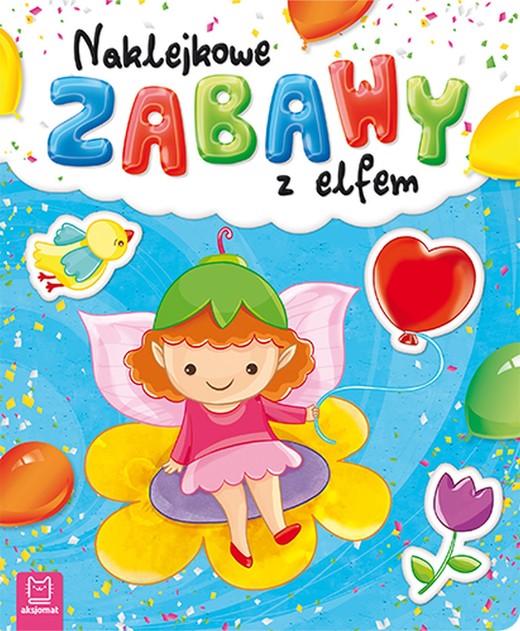 okładka Naklejkowe zabawy z elfem książka | Opracowanie zbiorowe