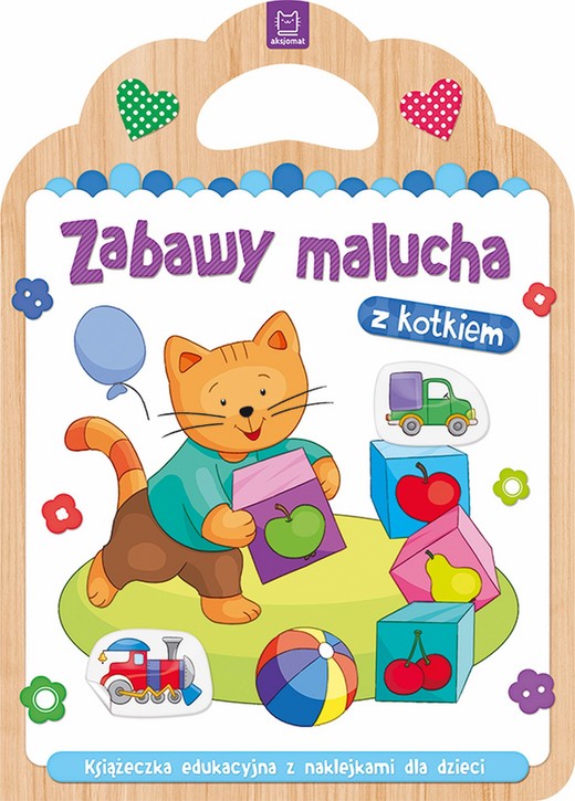 okładka Zabawy malucha z kotkiem książka | Opracowanie zbiorowe