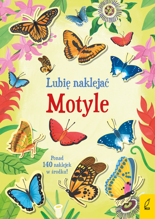 okładka Motyle. Lubię naklejać książka | Jane Bingham