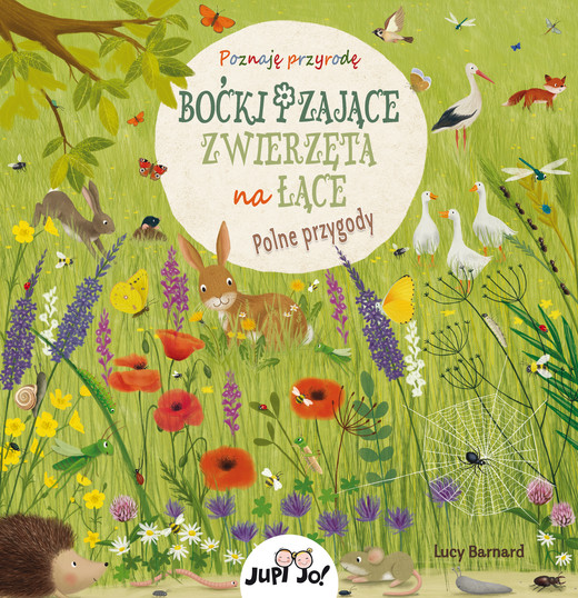 okładka Boćki i zające. Zwierzęta na łące. Polne przygody. Poznaję Przyrodę książka