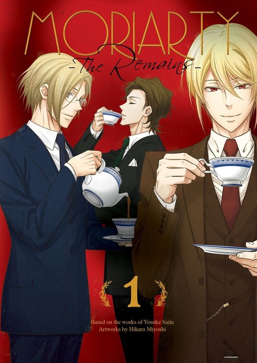 okładka Moriarty. The Remains. Tom 1 książka