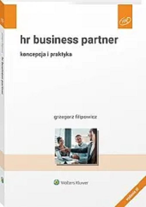 okładka HR Business Partner Koncepcja i praktyka książka | Grzegorz Filipowicz
