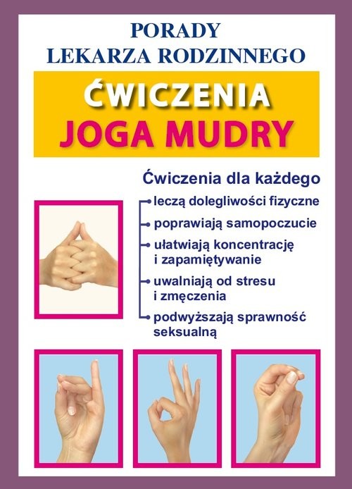 okładka Ćwiczenia. Joga. Mudry Porady Lekarza Rodzinnego 158 książka