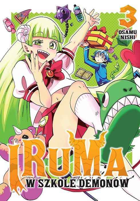 okładka Iruma w szkole demonów. Tom 3 książka