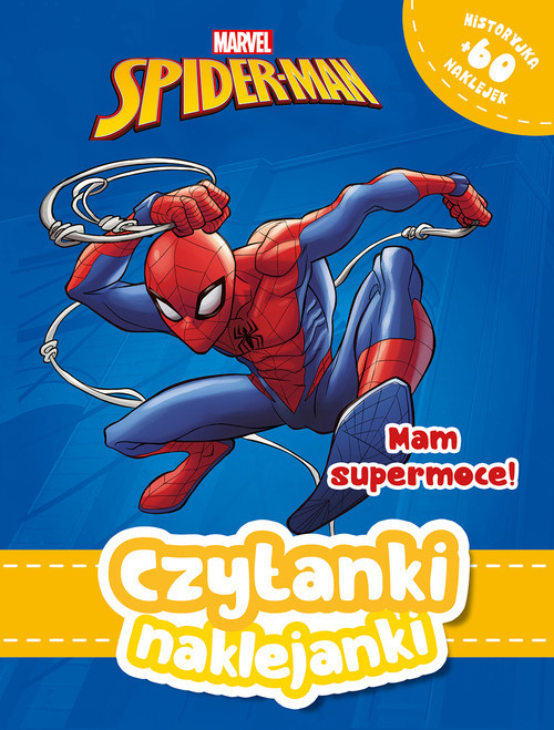 okładka Czytanki naklejanki Mam supermoce Marvel Spider-Man książka