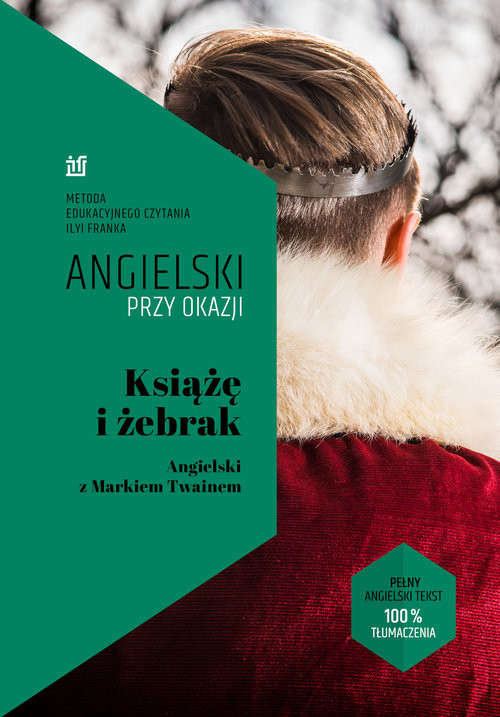 okładka Książę i żebrak Angielski z Markiem Twainem książka | Ilya Frank, Mark Twain